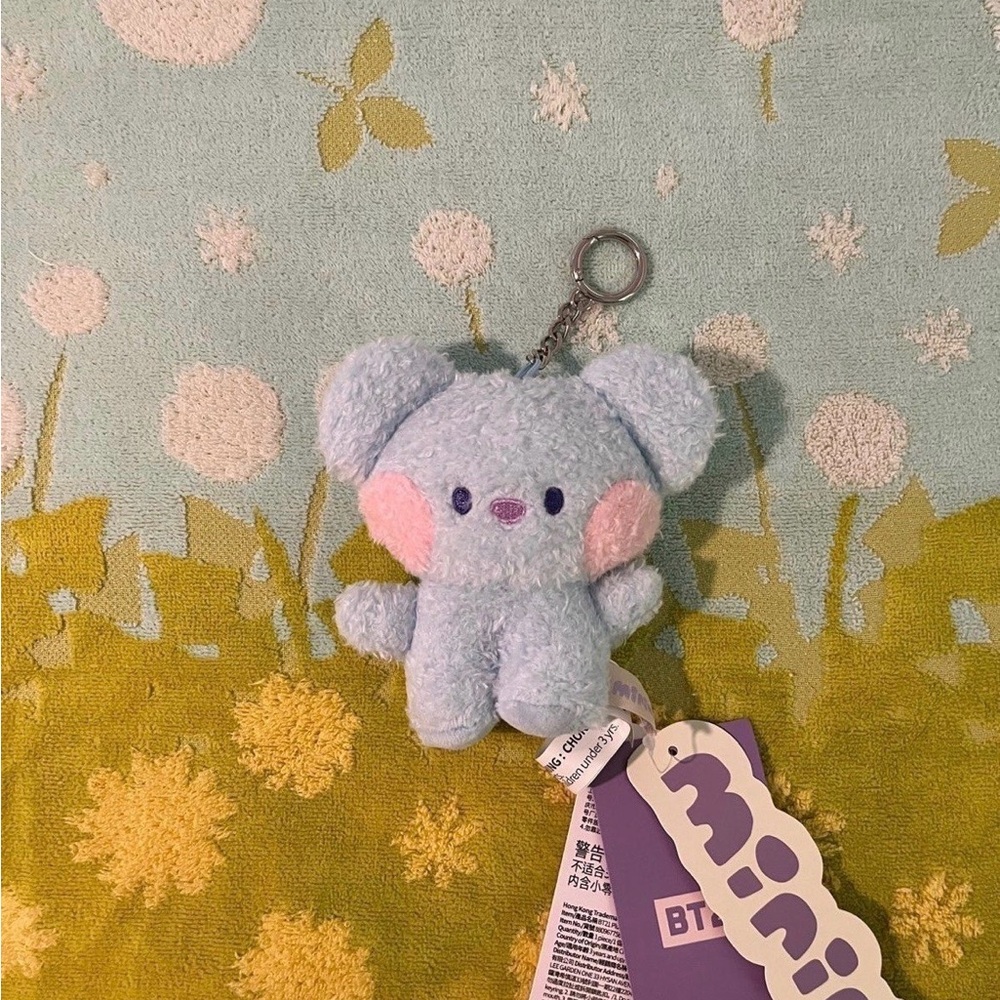 BT21 Koya Blue Plush Keychain